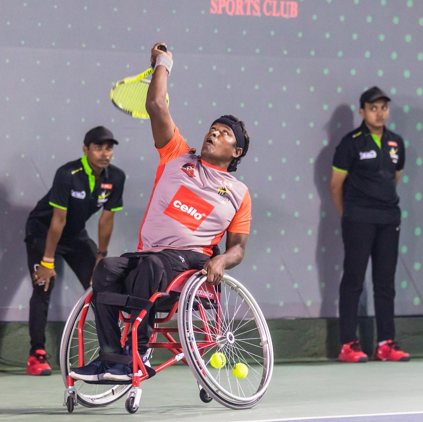 Sathasivam Kannupayan Indian Wheelchair Tennis Player